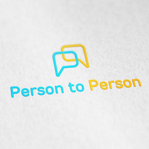 Фирменный стиль соцсети "Person to Person"